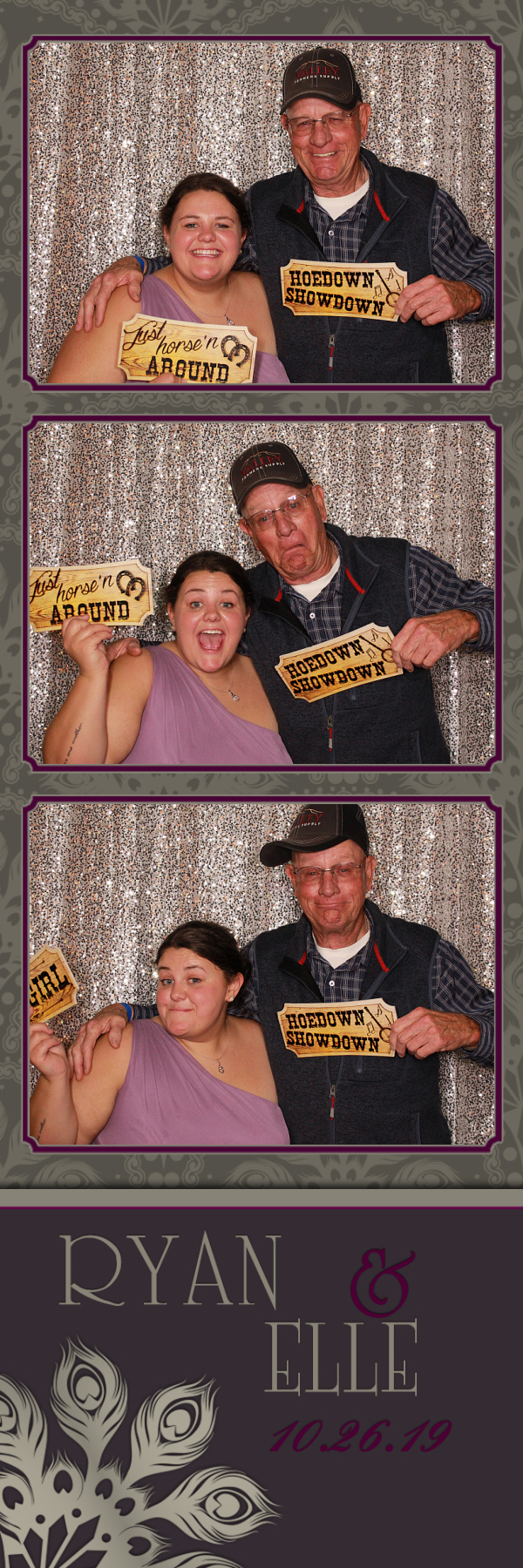 Elle's Wedding | View more photos from the event at gallery.photoboothbillings.com/u/PhotoBoothBillings/Elles-Wedding